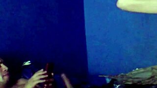 latina housewife machine-fucks neighbor's cock rough while drunk hubby chills nearby