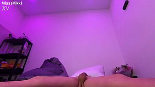 misssvikki looks hot sucking dick in her sheer see-through outfit