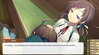 Does Isara Aomi get fucked in chocolate route episode 26?