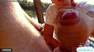 Shocking! Milf Jerks Stranger Off Publicly for Cash