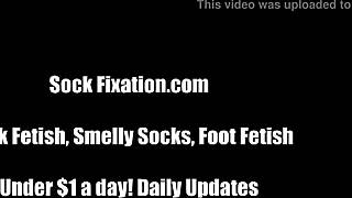 Blast your cum all over these cute little 18+ socks and heels