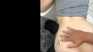 Stepsister Bent Over for Bathroom Creampie