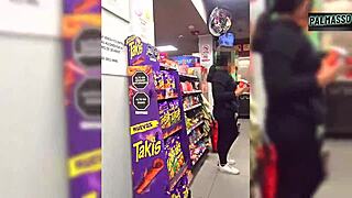 caught shopping she loves taped sex with stranger in store?