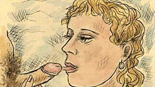 in the haze of vintage erotic illusions, desires awaken slowly