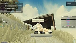 Blonde Bent Over for Deepthroat Anal Doggystyle Cumshot