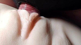 Slide into her shaved pussy it grips like a real fuck doll