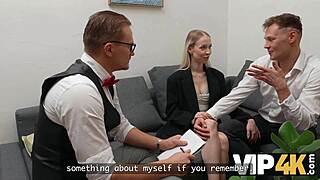 hey nata gold shows up for the wrong casting and ends up with her pussy pounded