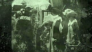 Wow! Vintage Dark London Swingers Dive into Interracial Threesome Action!