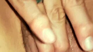 Filipina Mommy Fingers My Juicy Pussy Hard and Deep Dripping Wet