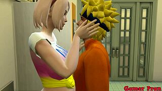 talked to sakura in kitchen she sed fuck her like hinata