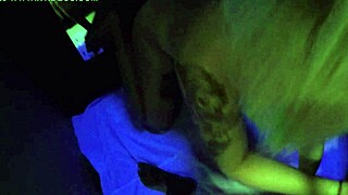 roxy handles large cock sucking while riding dildo in mirror part 1
