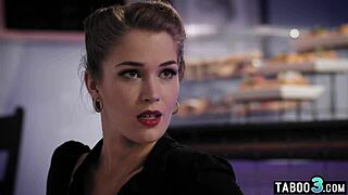 lesbian detective evelyn claire dives into shaved pussy for evidence with eager licks