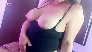 Sexy valery saenz rides cock hardcore in stockings, milks cum from tight pussy
