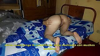 lover double penetrates me with vibrating dildo until four massive orgasms hit part 2!
