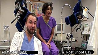 Nurse Forces Freshman Jackie Banes To Hitachi Orgasm In Hospital Gaping Session