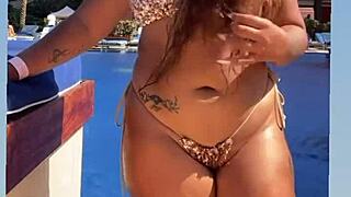 Mila's Huge Ass Gets Hot Cumshot Blast!