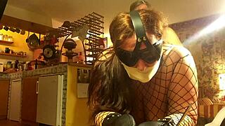 augusta bound blindfolded choked gagging on cock doggystyle all night submissive