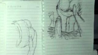 blogging my one time sketching men in trans month memories