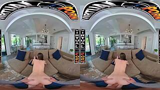 Sera ryder tempts you over breakfast turning it into wild virtual girlfriend sex play