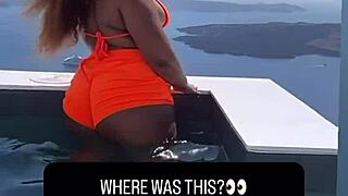 Mila's Huge Ass Gets Hot Cumshot Blast!