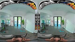 Sera ryder tempts you over breakfast turning it into wild virtual girlfriend sex play