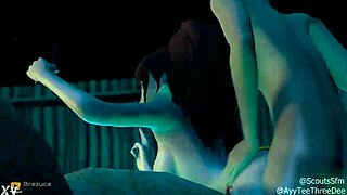 Drunk teen prostitute pool blowjob creampie cumshot monster cock fuck