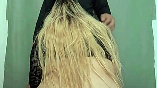 pov my oiled stepmom's huge shaking ass bent over begging for dick