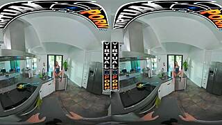 Sera ryder tempts you over breakfast turning it into wild virtual girlfriend sex play