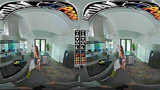 Sera ryder tempts you over breakfast turning it into wild virtual girlfriend sex play