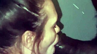 Huge Black Cock Gets Deepthroated by Chubby Bimbo!