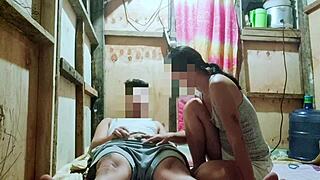 filipina big ass rides stranger cock so good