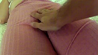 Step-Brother Rubs Dick on Pussy Then Cums Inside at Motel