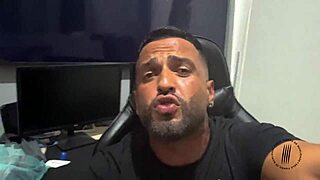 brazilian babe takes huge cock doggystyle from black stud then creampie.