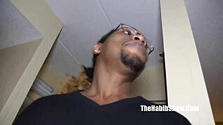 Newbie redbone, you swallow that chocolate king kreme like a pro hood queen?