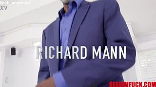 Can petite blonde Harley handle vet Richard Mann's monster cock?