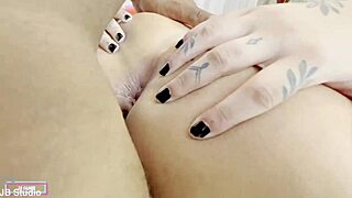 Curvy Brazilian morena squirts wildly from her soaked pussy mid-fuck as guy pounds her hard.