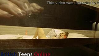 watch curvy neighbor finger big tits ass to orgasm while you spy
