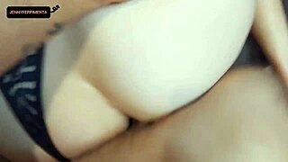 crazy horny garage masturbation caught by husband leads to black cock anal punishment