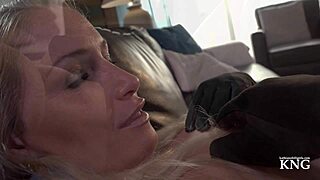 ever wonder what gloves fetish does to a horny indian milf at climax?