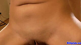 skinny teen eagerly sucks old man's cock then rides him cowgirl style at home