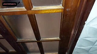 crazy horny garage masturbation caught by husband leads to black cock anal punishment