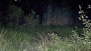 hotwife hits beach dogging spot bends over takes two creampies pussy mouth
