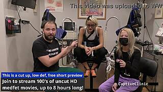 Channy Crossfire as nurse humiliates patient in hospital with toys and slaps