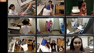 logan lace spreads her big ass and tits during tampa uni entrance exam in shower gloves