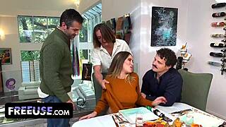 Who's next for free use family thanksgiving with milf bent over doggystyle cumshots?!