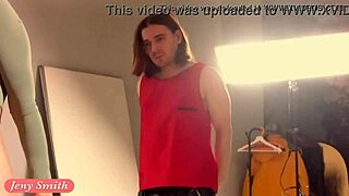 jeny smith leads erotic yoga stretching prank in classroom hidden cam revealing bubble butt