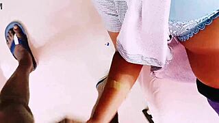 schoolgirl chats dirty in telugu during her first real fuck session