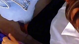 Mexican schoolgirl craves teacher's cock, ends creampied and choking semen