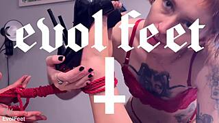 her soft soles crave your warm tongue gliding over every curve 