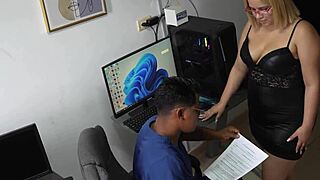 office quickie hints at her secret hard cravings